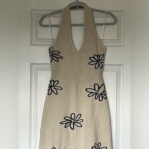 Altar’d State flower halter sweater dress